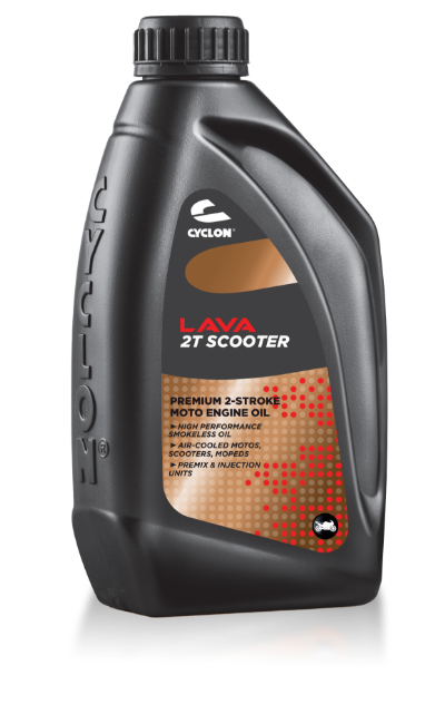 Cyclon 1L black LAVA 2T SCOOTER