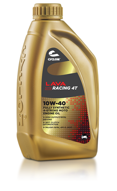 Cyclon 1L gold LAVA SYN RACING 4T 10W-40 copy